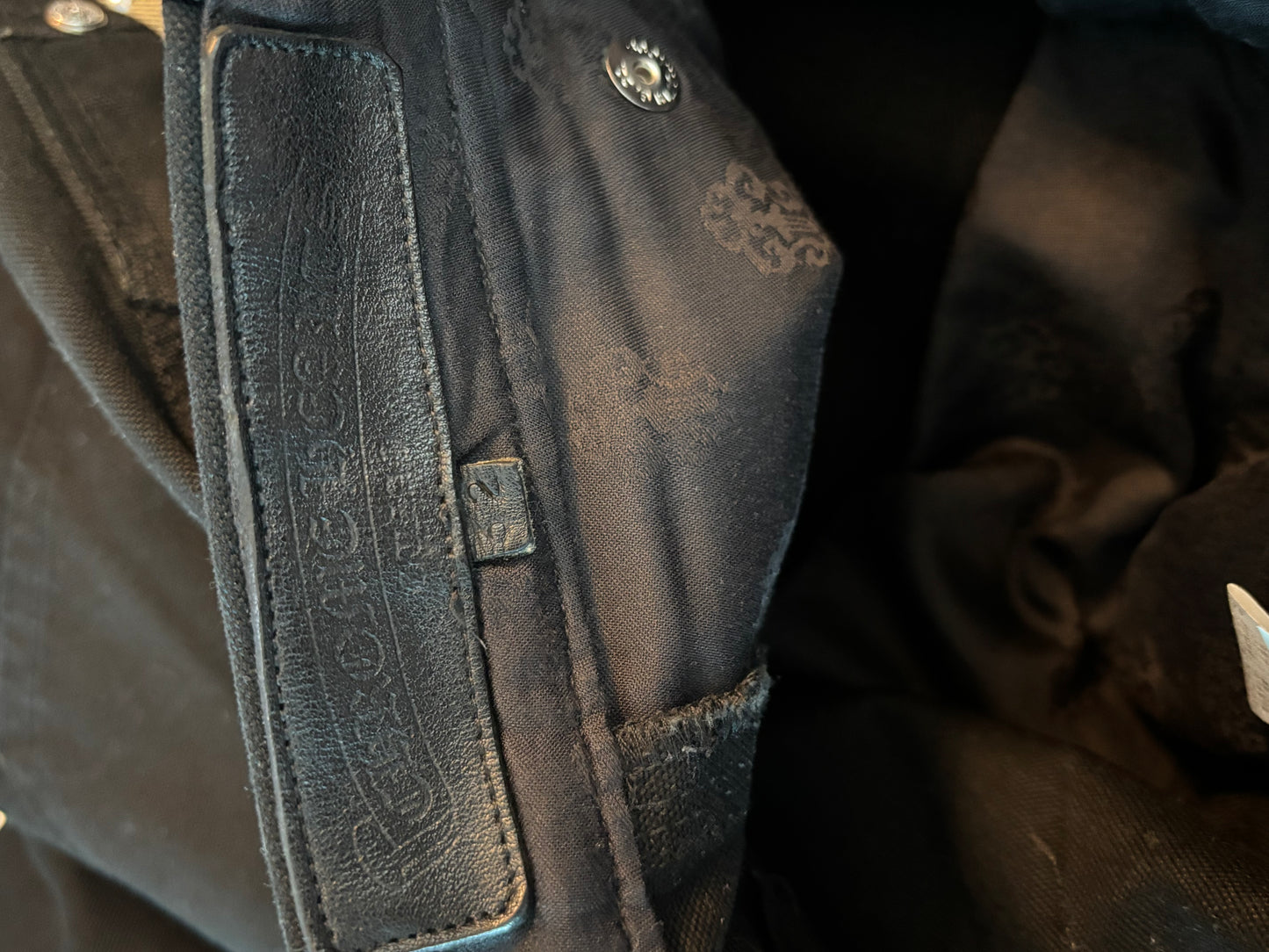 Chrome Heart Double Knee Carpenter Pants