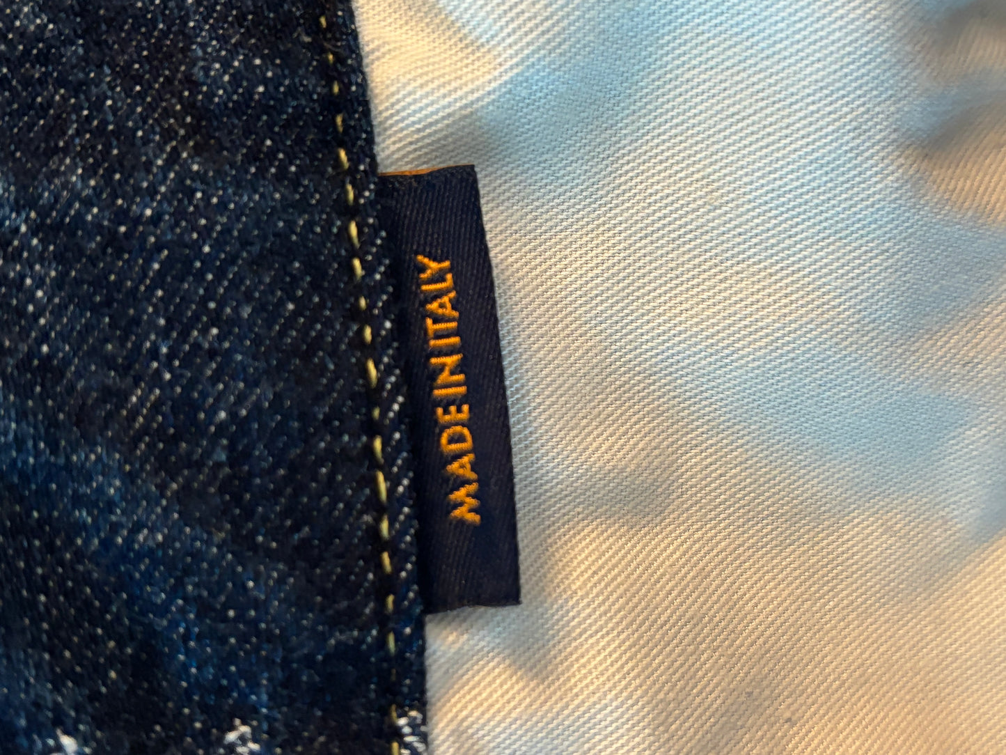 Louis Vuitton Nigo Blue Monogram Baggy Jeans