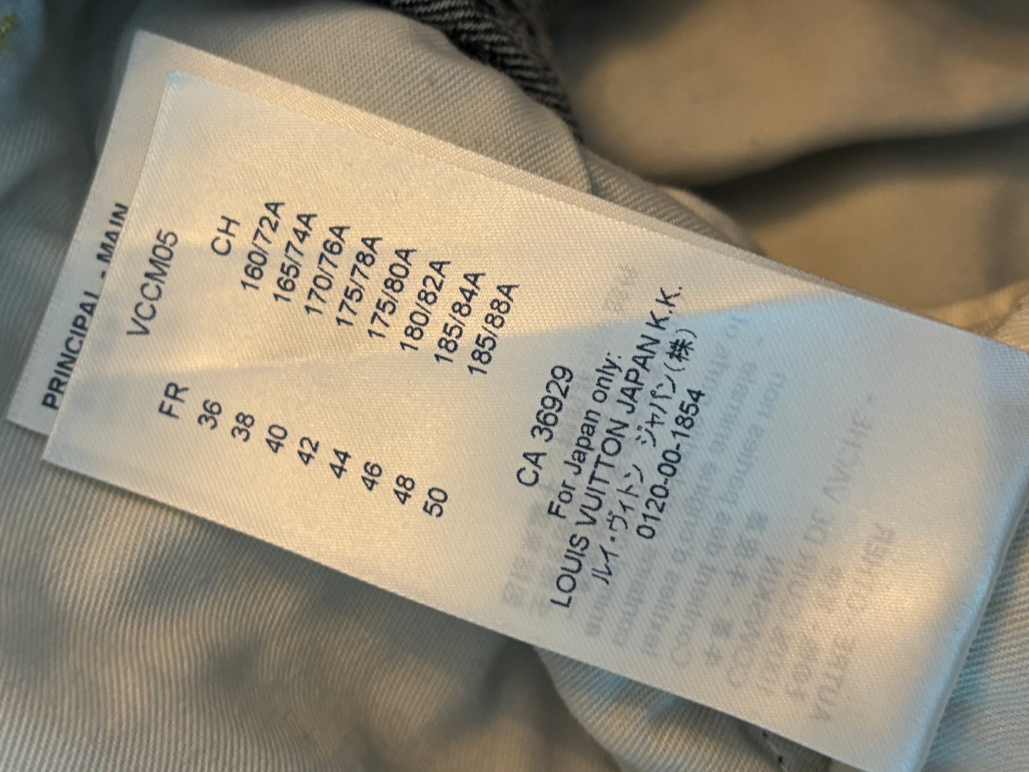 Louis Vuitton Nigo Blue Monogram Baggy Jeans
