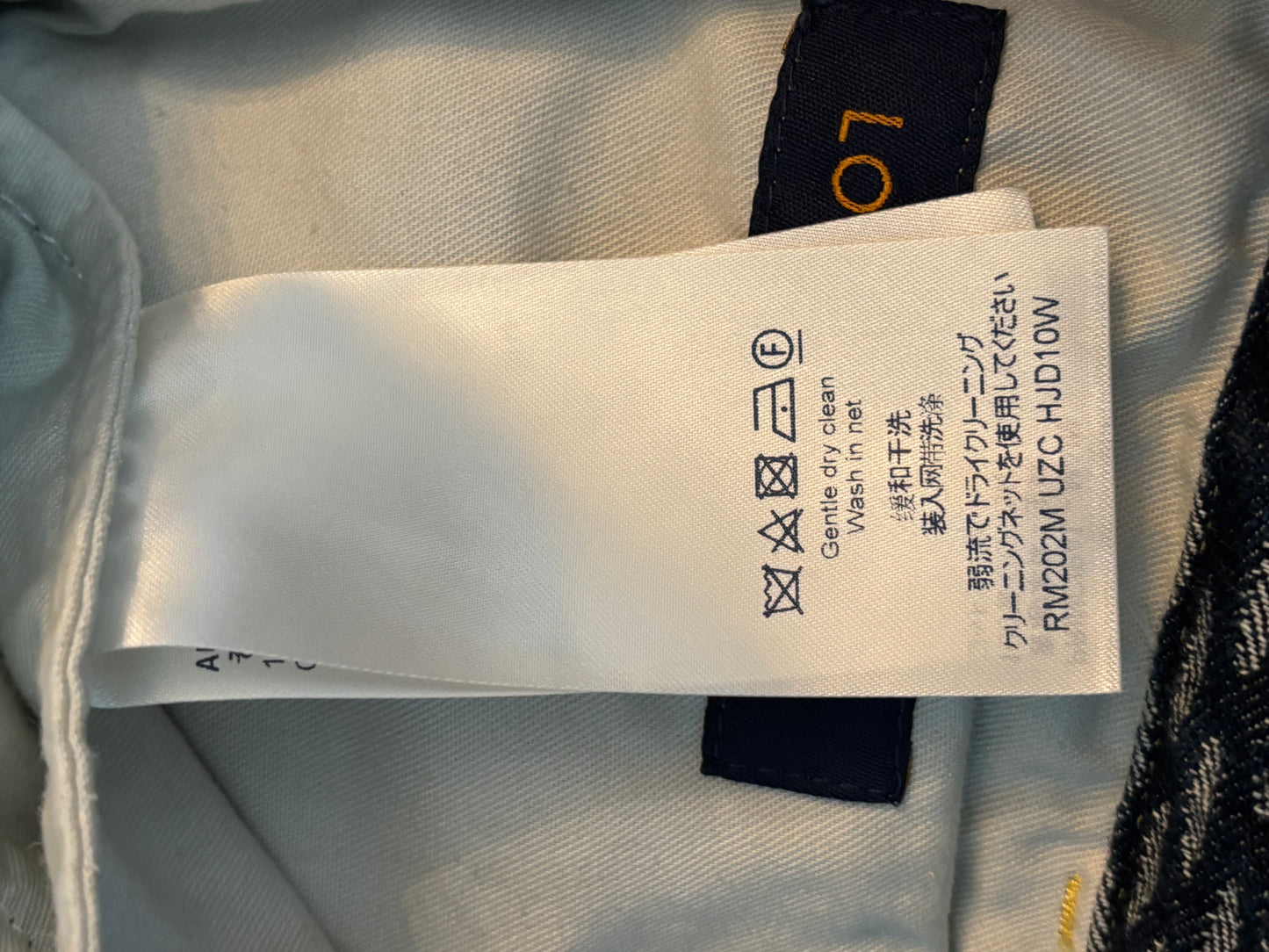 Louis Vuitton Nigo Blue Monogram Baggy Jeans