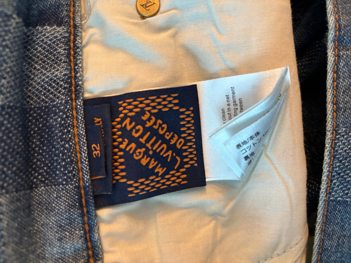 Louis Vuitton Damier Skater Jeans