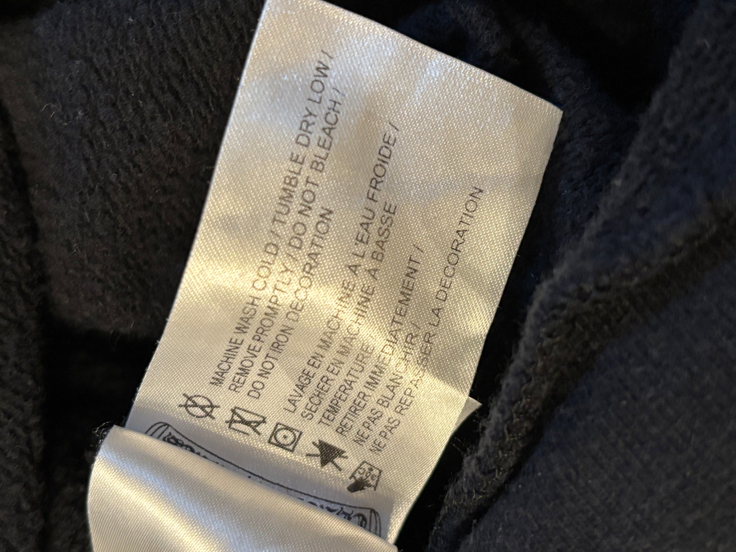 Chrome Heart Black/Brown Vertical Hoodie