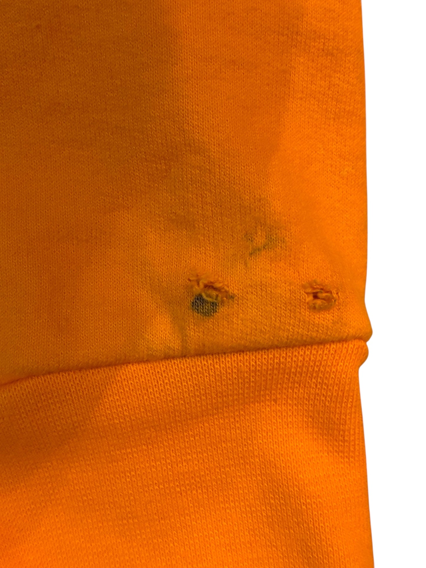 Chrome Heart Miami Orange Glitter Hoodie