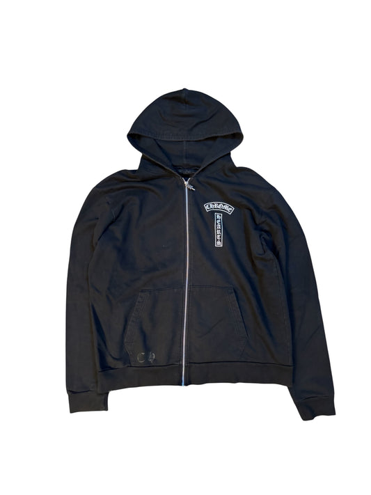 Chrome Heart T Bar Floral Zip up