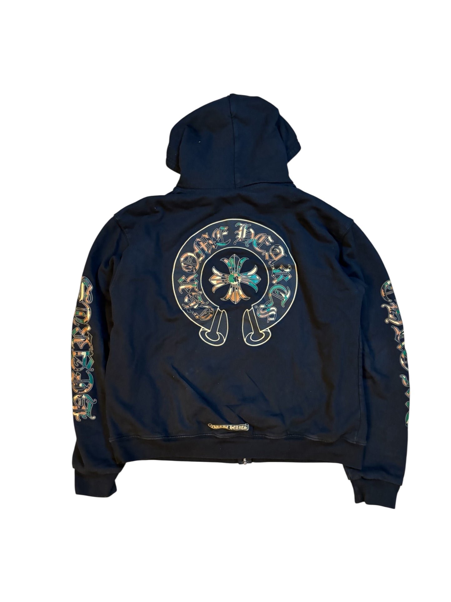 Chrome Heart Triple Cross Camo Zip up