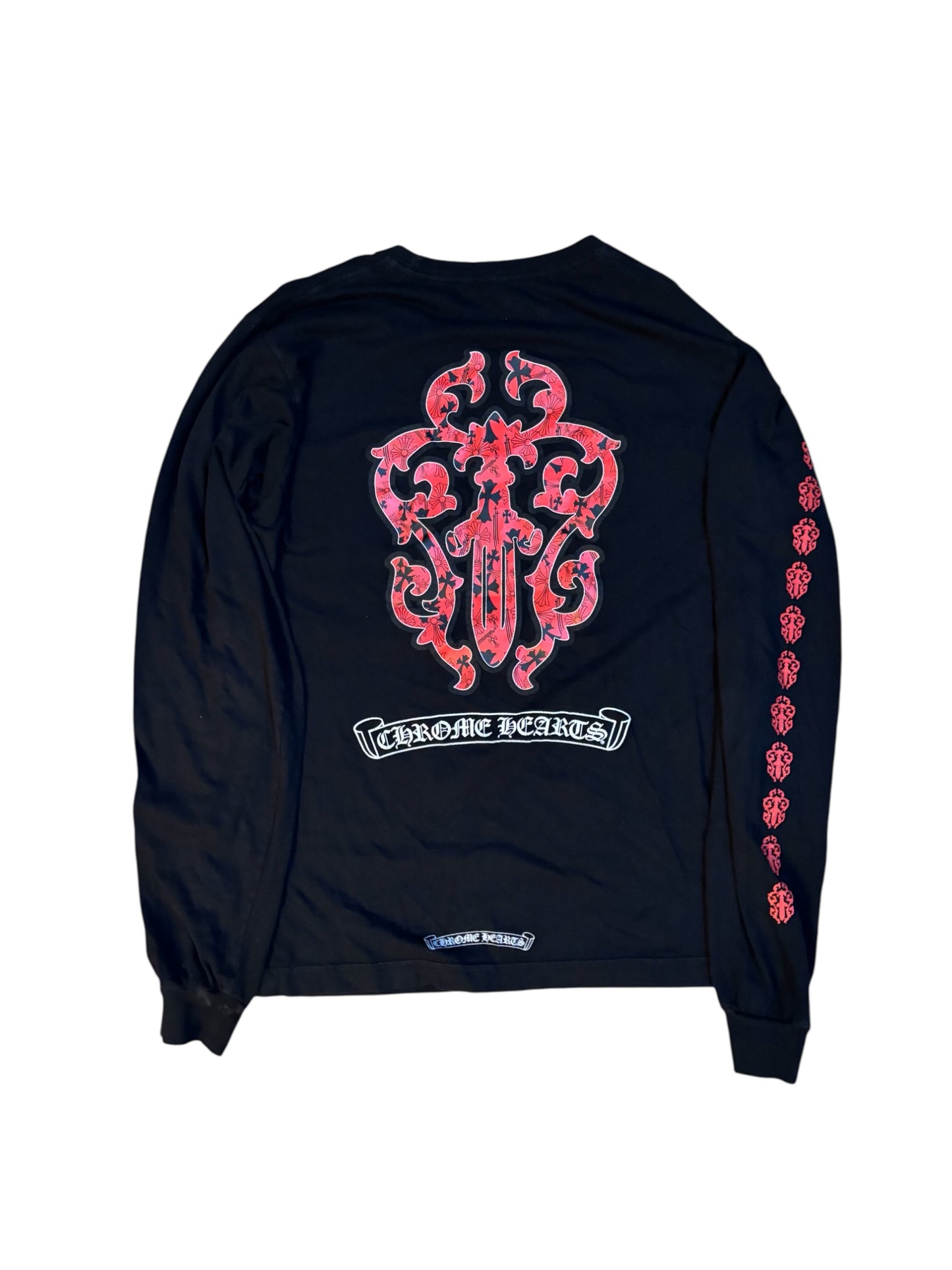 Chrome Heart Red Dagger Longsleeve