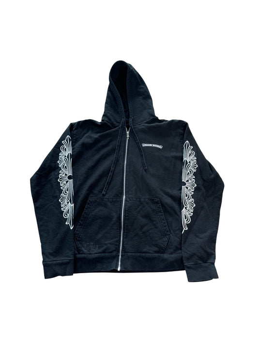Chrome Heart Purple Dagger Eyechart Zip up