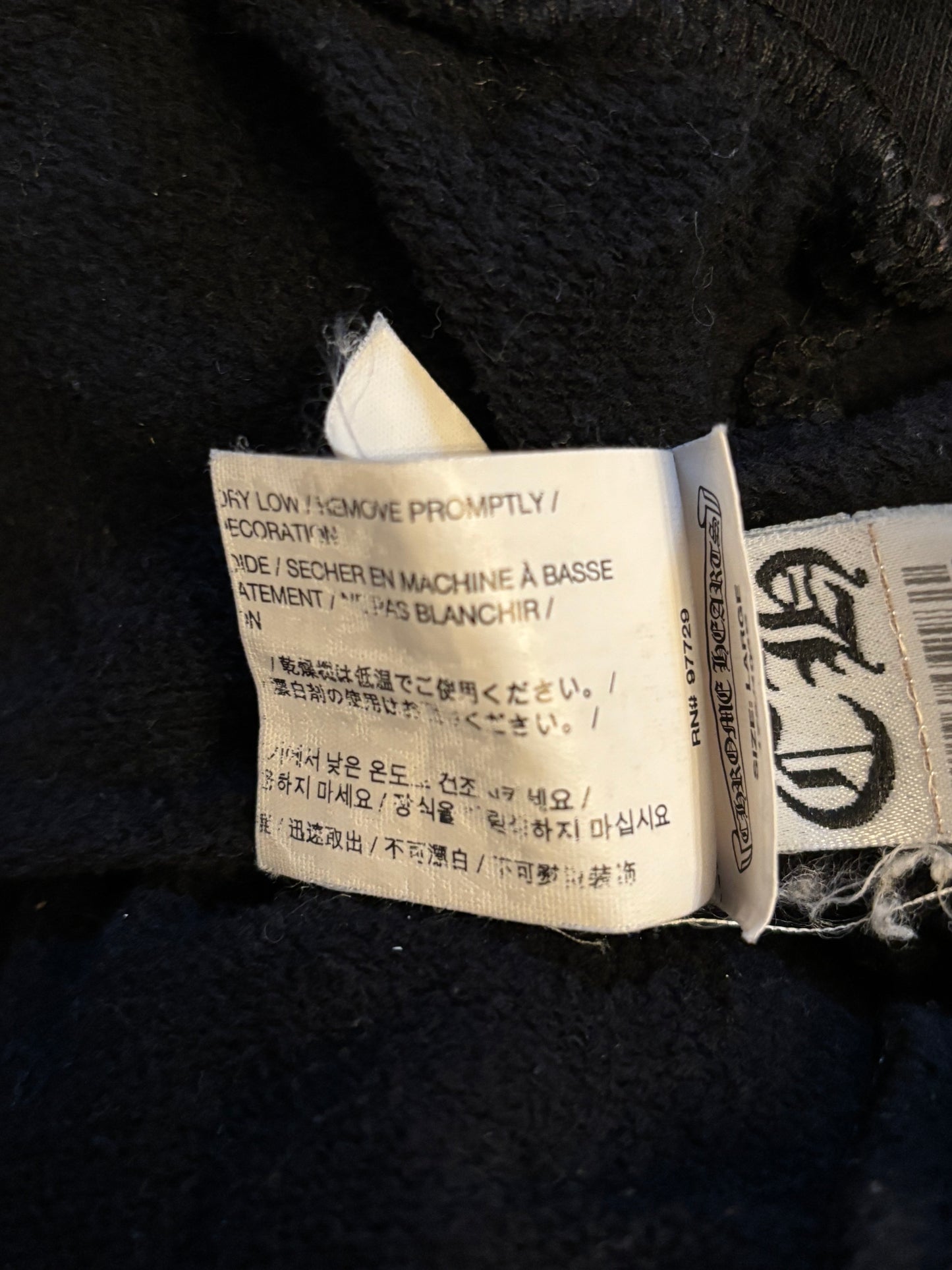 Chrome Hearts Scroll Hoodie