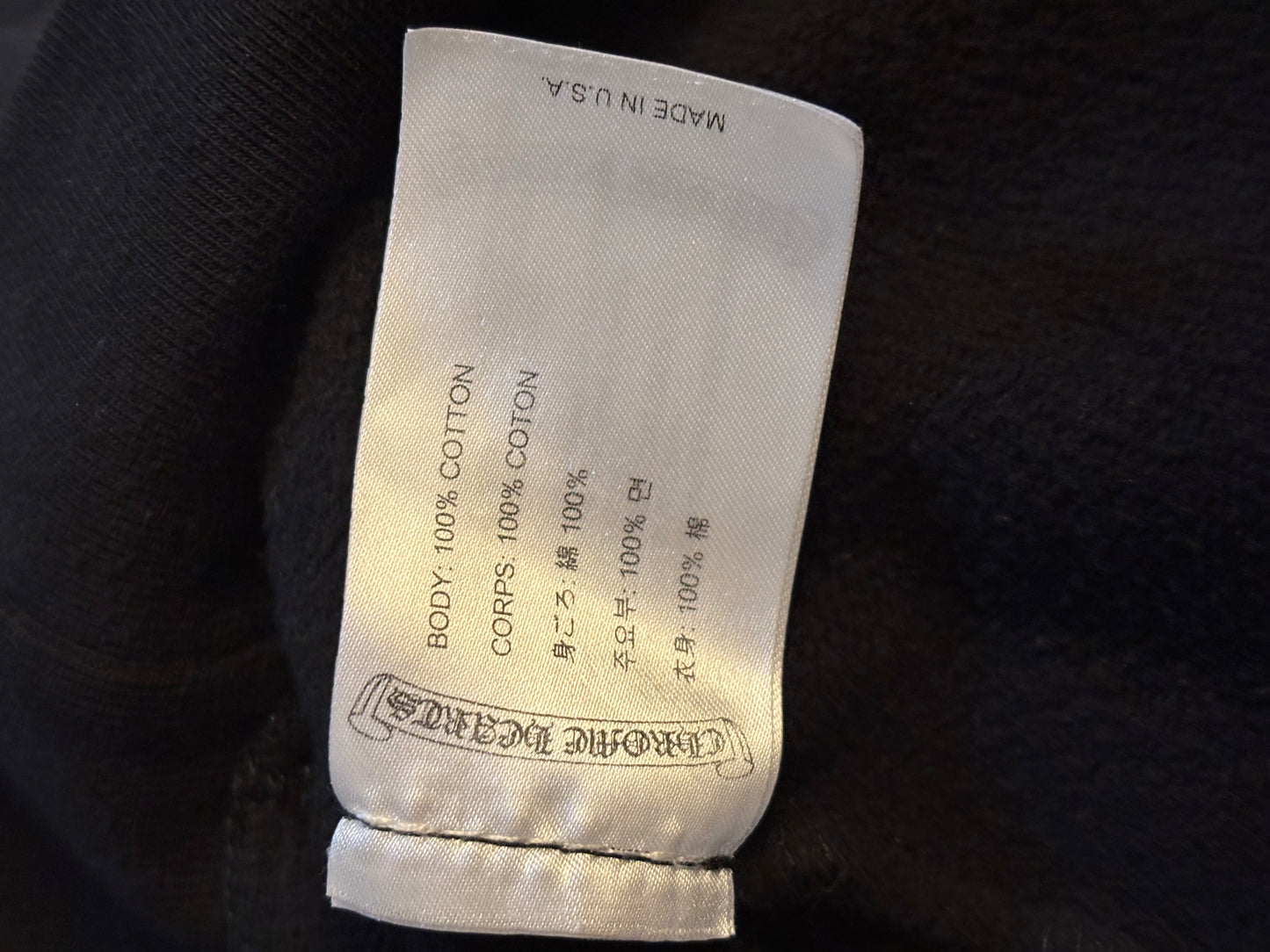 Chrome Heart Scroll Hoodie