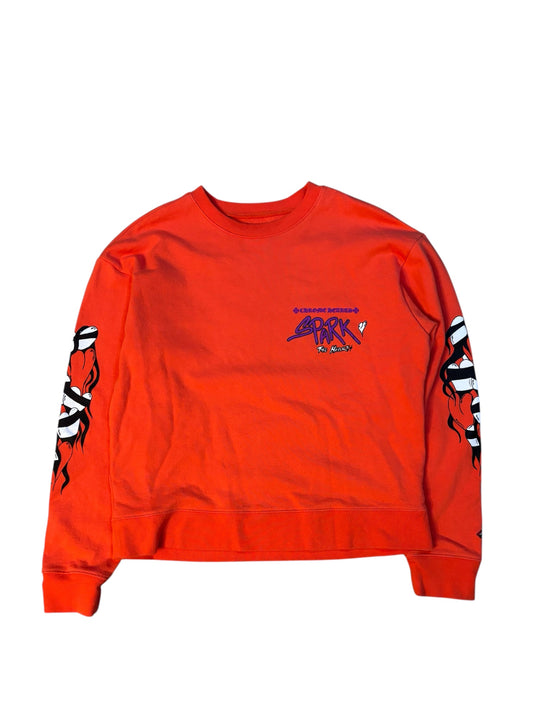 Chrome Heart Matty Boy Sadistic Lipstick Crewneck