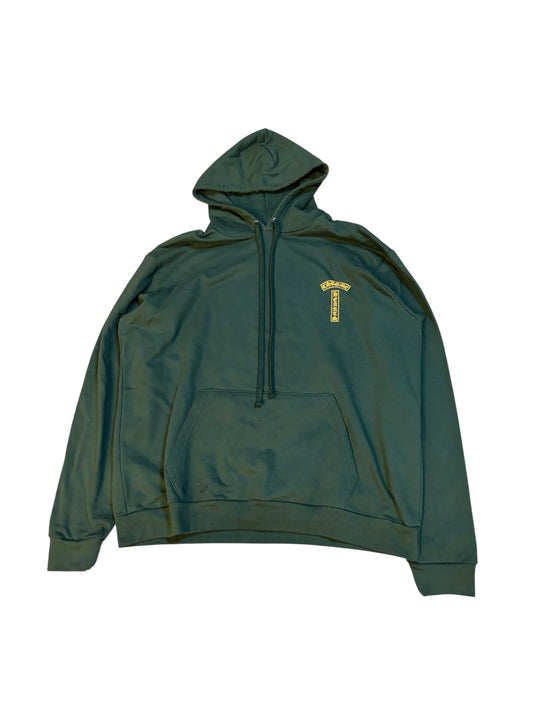 Chrome Heart Green/Gold T Bar Hoodie