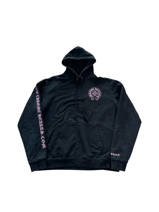 Chrome Heart Pink Online Exclusive Hoodie