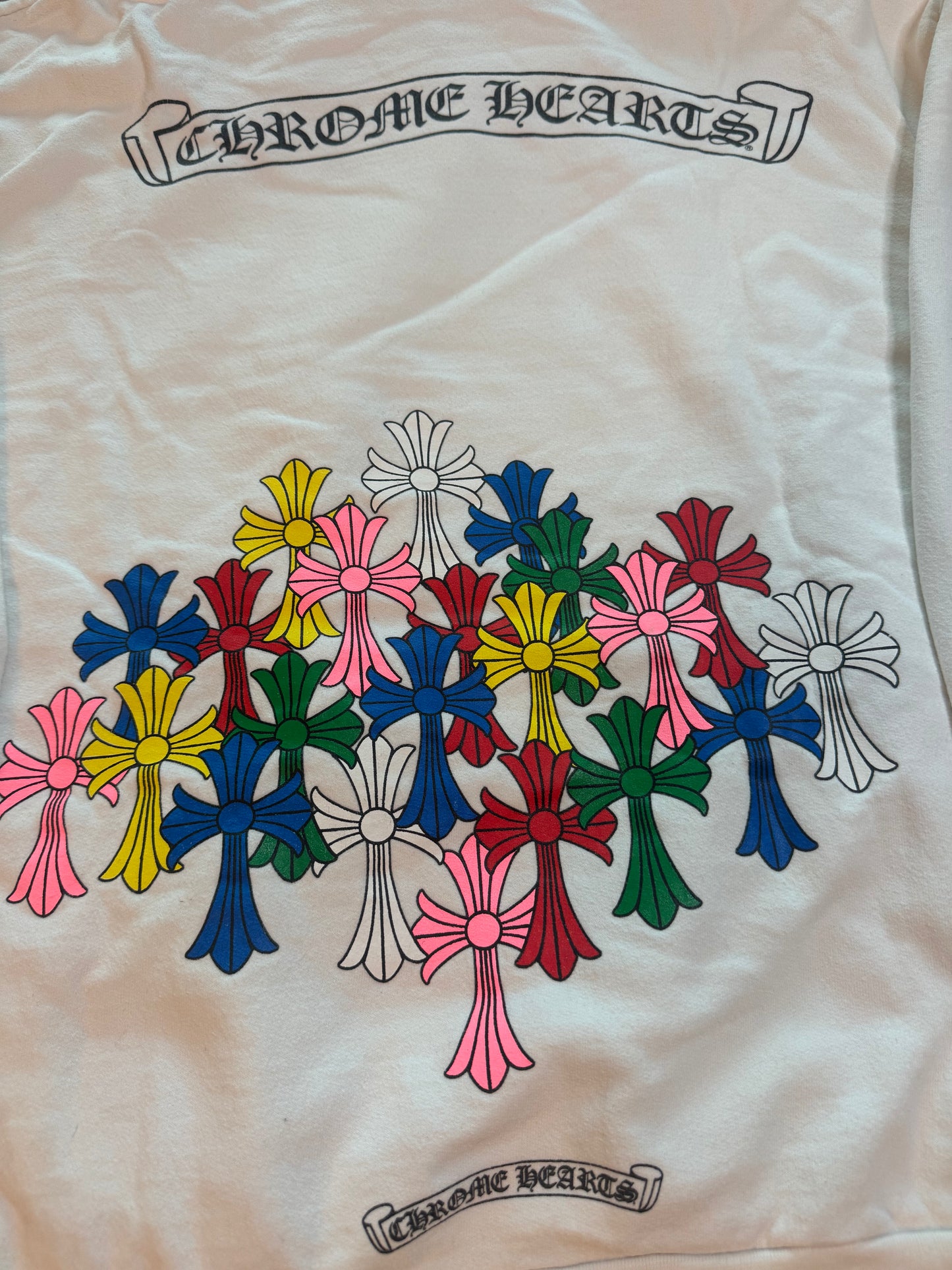 Chrome Hearts Multicolor Cross Hoodie