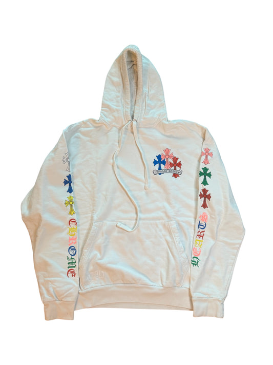 Chrome Hearts Multicolor Cross Hoodie