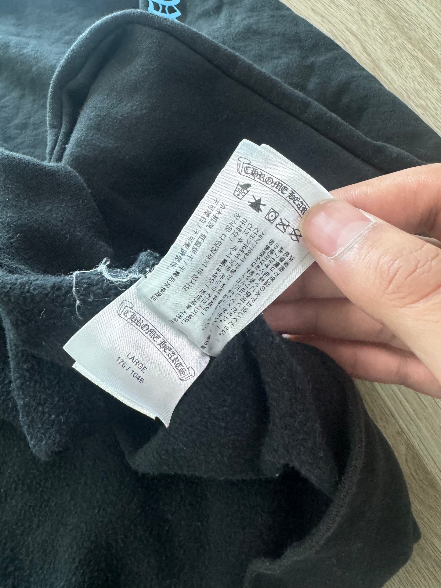 Chrome Hearts Blue Online Exclusive Hoodie