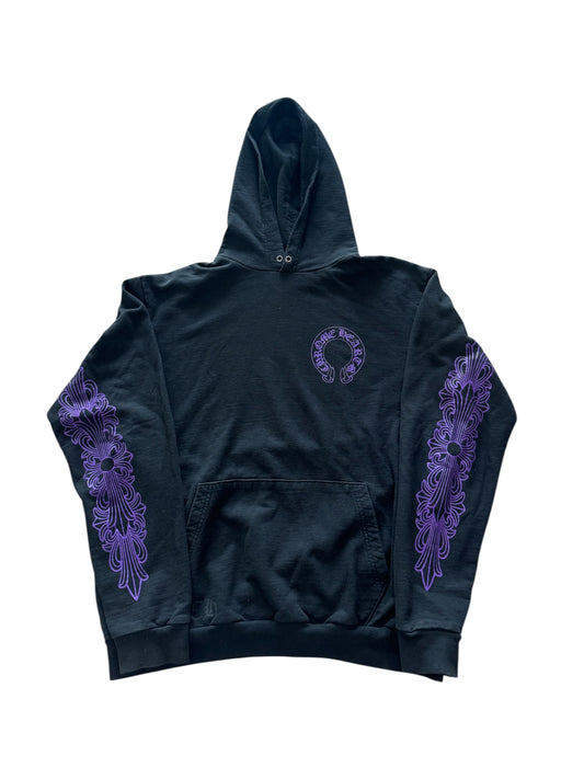 Chrome Hearts Purple Friends & Family Hoodie
