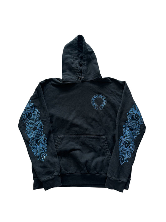 Chrome Hearts Navy Friends & Family Hoodie