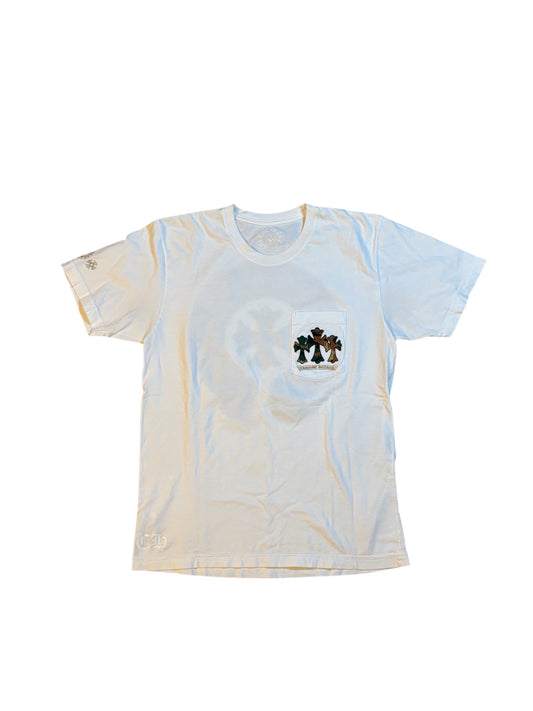Chrome Heart Triple Cross Camo Horseshoe tee