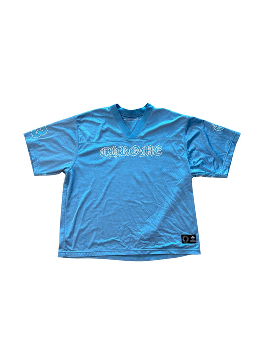 Chrome Heart Blue Mesh Jersey