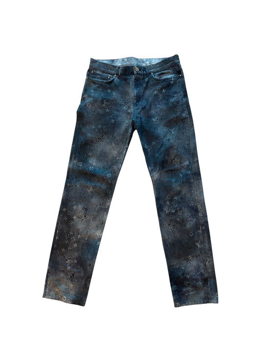 Louis Vuitton Virgil x Nigo Galaxy Monogram Jeans