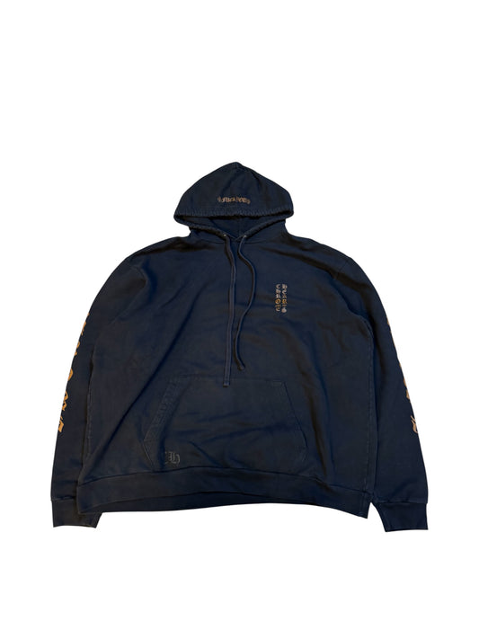 Chrome Heart Black/Brown Vertical Hoodie